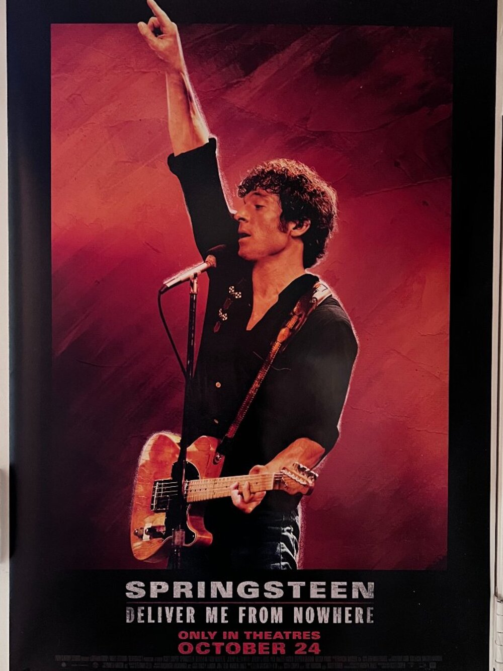 SPRINGSTEEN: DELIVER ME FROM NOWHERE (2025) - ORIGINAL DOUBLE SIDED MOVIE POSTER